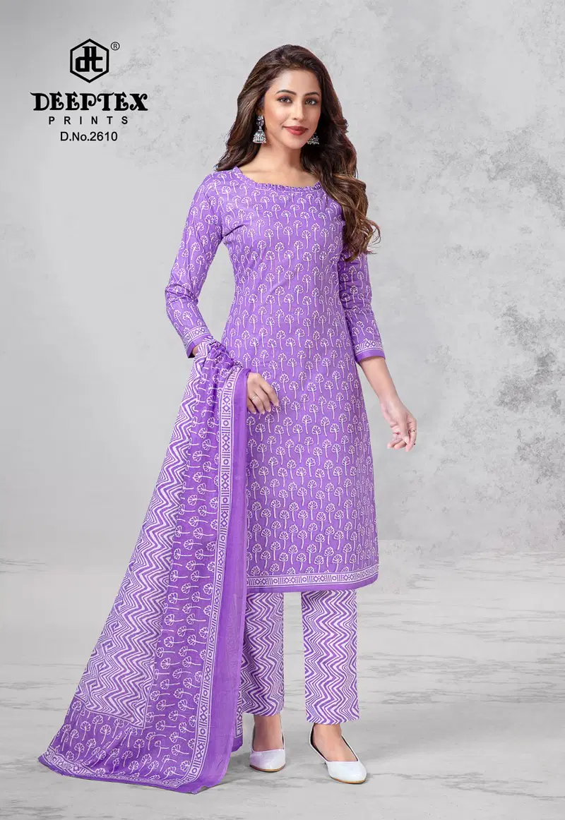 Deeptex Chief Guest Vol 26 Regular Wear Wholesale Printed Cotton Dress Material
